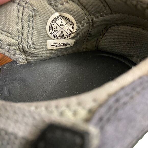 Keen Boys Newport H2 1014266 Racer Grey Green Waterproof Sport Sandals Size 2 - Picture 5 of 6